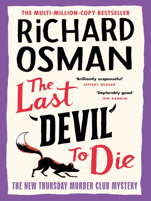 Title details for The Last Devil to Die by Richard Osman - Wait list